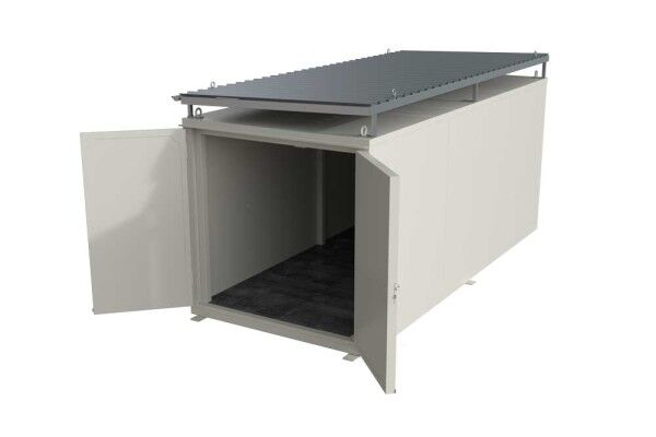 BAUER Raumcontainer - 2 Lagerfelder