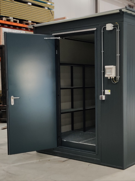 LOXXER Walk-in Container für Lithium-Ionen-Batterien / Lithium-Ionen-Akkus