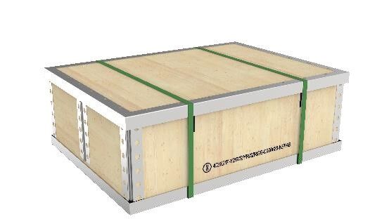 NEFAB Transportbehälter 0806R für Lithium-Ionen-Batterien / Lithium-Ionen-Akkus