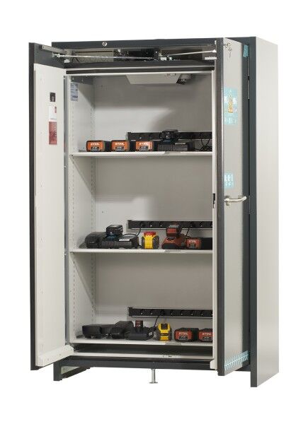 asecos battery charging cabinet ULTRA / ION-ULTRA-90 (2-leaf)