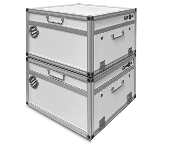 Techno-Physik Raclan Square Box - charging box with integrated cooling system for lithium-ion batteries