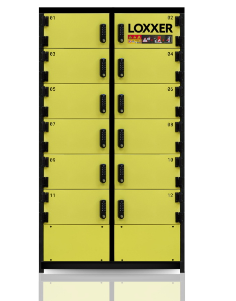 LOXXER LOX12 battery charging cabinet