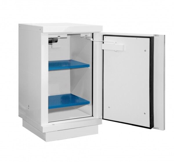 Ecosafe 798+LIA2, fireproof battery cabinet / safety cabinet 1-leaf, type 90, 2 shelves, fire suppression system