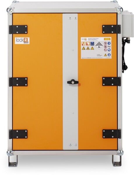CEMO fireproof battery charging cabinet Premium Plus 8/10 LockEX 2.0
