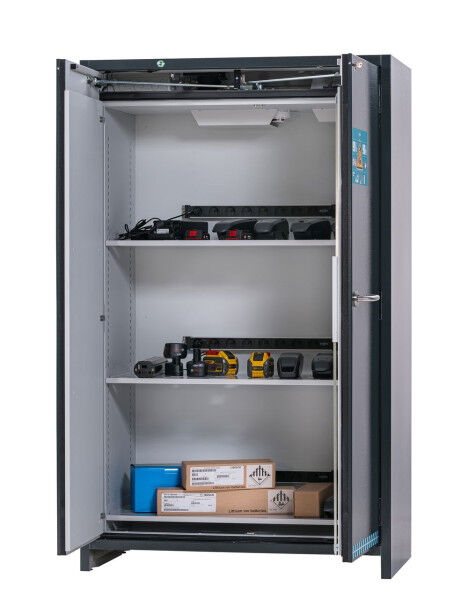 asecos Akku-Ladeschrank ULTRA / ION-ULTRA-90 (2-flügelig)