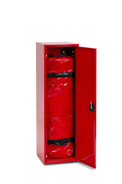 JUTEC 6x8m Brandschutzdecke / Löschdecke und Transporttasche mit Aufputzschrank