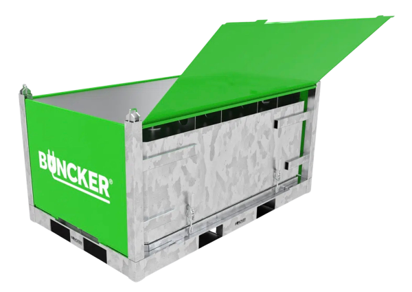 BUNCKER Pro Line Heavy S transport and storage container for lithium-ion batteries / lithium-ion rechargeable batteries
